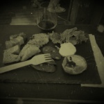 Dégustation sur ardoise de produits locaux