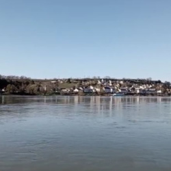 Arrivée sur Montsoreau